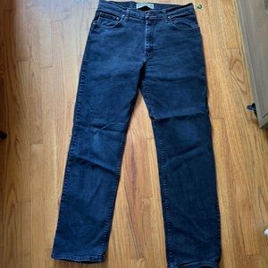 Faded Black vintage wrangler 32x32